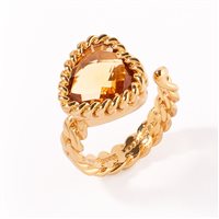 Anello Rebecca Donna COCKTAIL in Bronzo Quarzo idrotermale BCOAOC18 - BCOAOC18